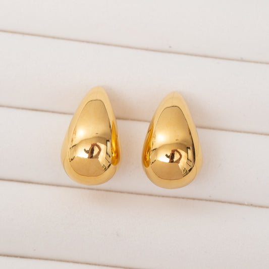 Boucles d'oreilles NACRÉES en acier inoxydable