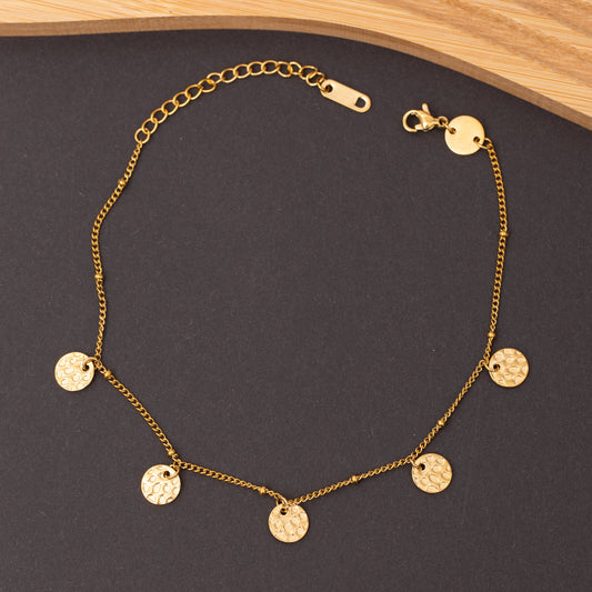Chaine Cheville Reflet en acier inoxydable
