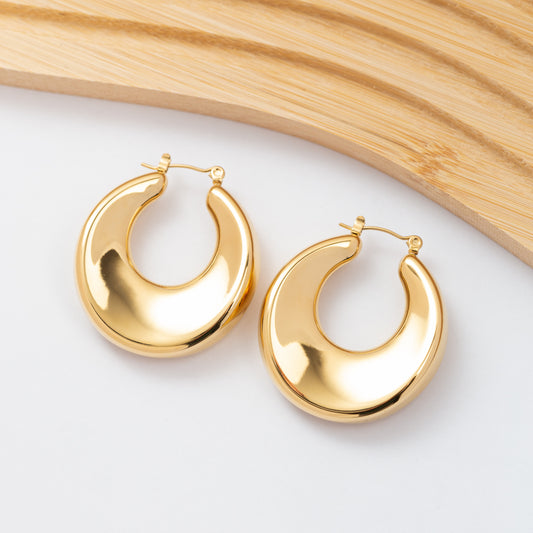 Boucles d'oreilles HALO en Acier garanti Inoxydable