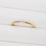 Bague Fine en acier inoxydable