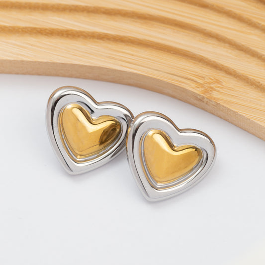 Boucles d'oreilles ELLE en Acier garanti Inoxydable