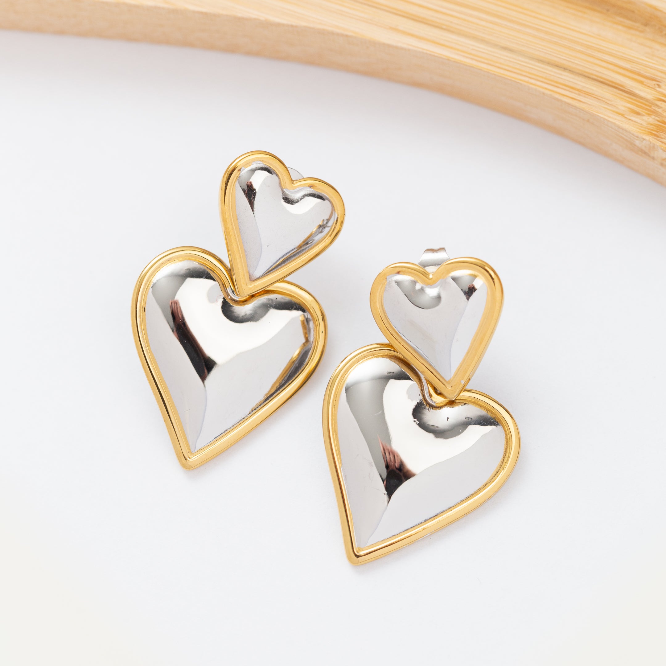 Boucles d'oreilles MÉLIA en Acier garanti Inoxydable