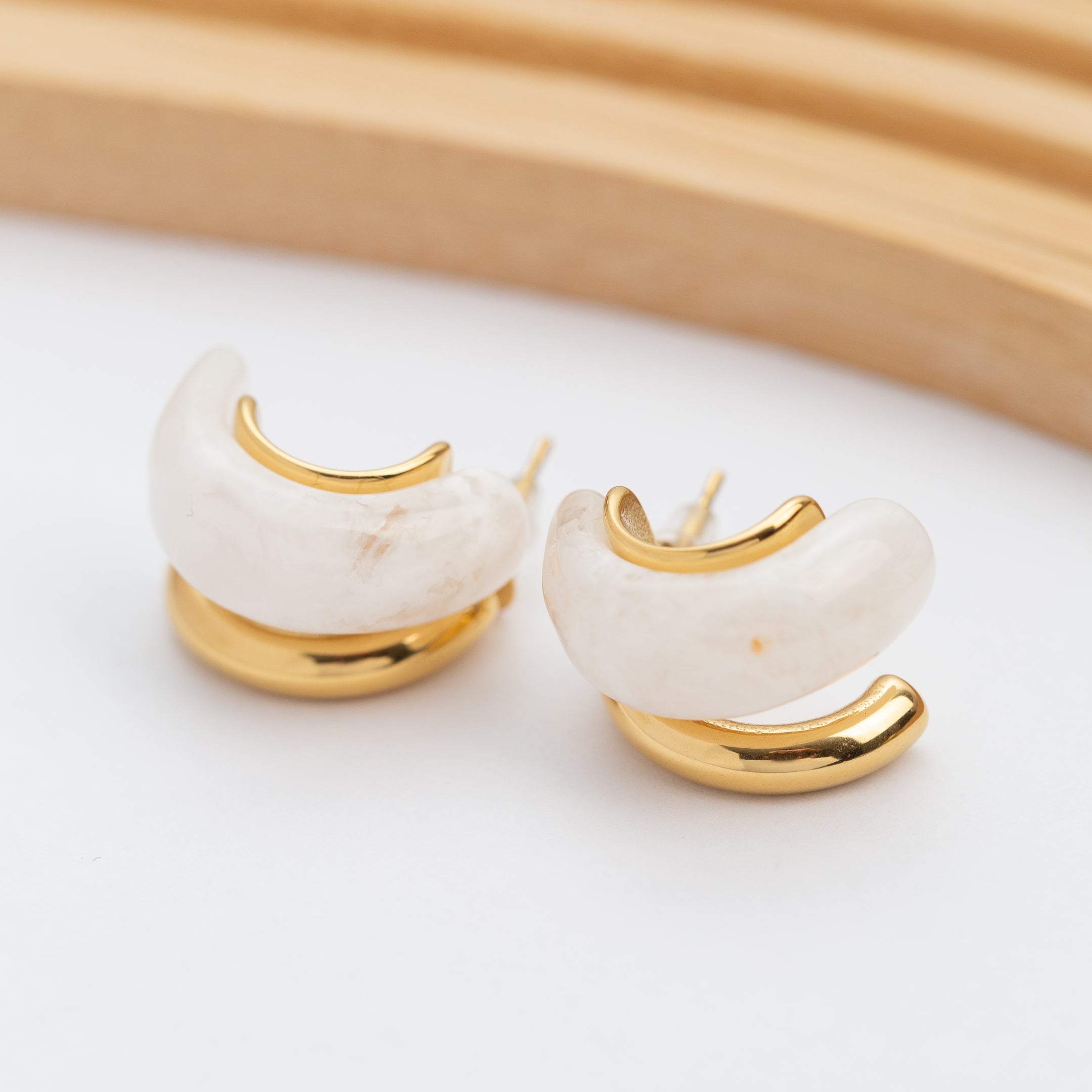 Boucles d'oreilles CLOUD en Acier garanti Inoxydable