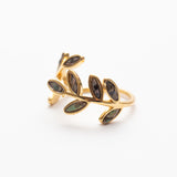 Bague en Acier Tendance Décorée