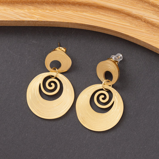 Boucles d'oreilles KALYA en Acier garanti Inoxydable