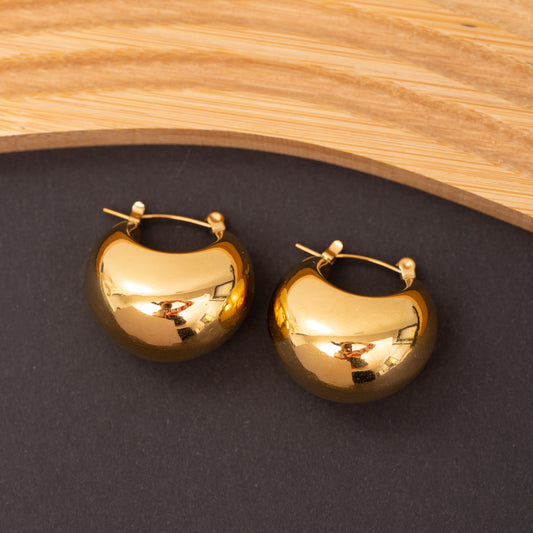 Boucles d'oreilles Essentiel en acier inoxydable