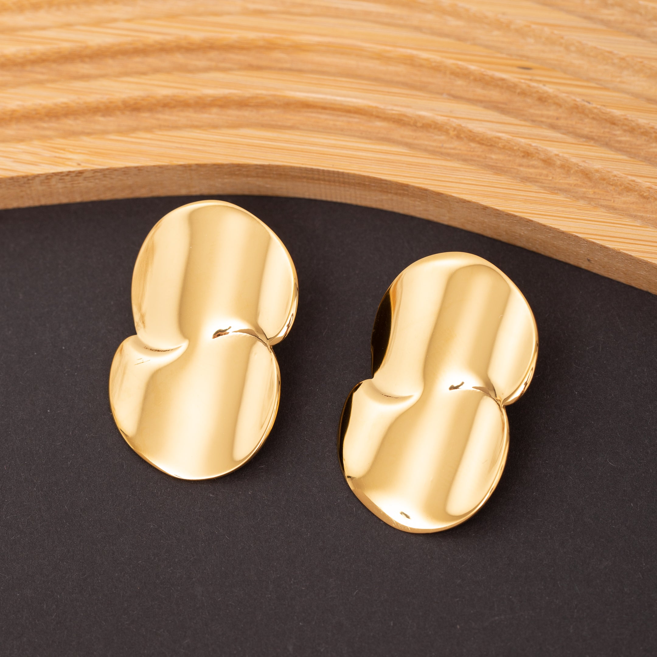 Boucles d'oreilles Essentiel en acier inoxydable
