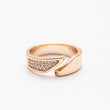 Bague en plaqué or Xuping Xp Tendance