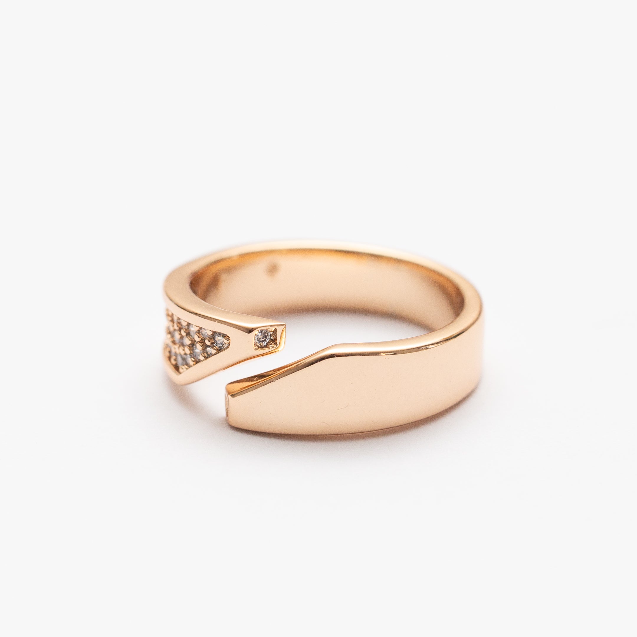 Bague en plaqué or Xuping Xp Tendance