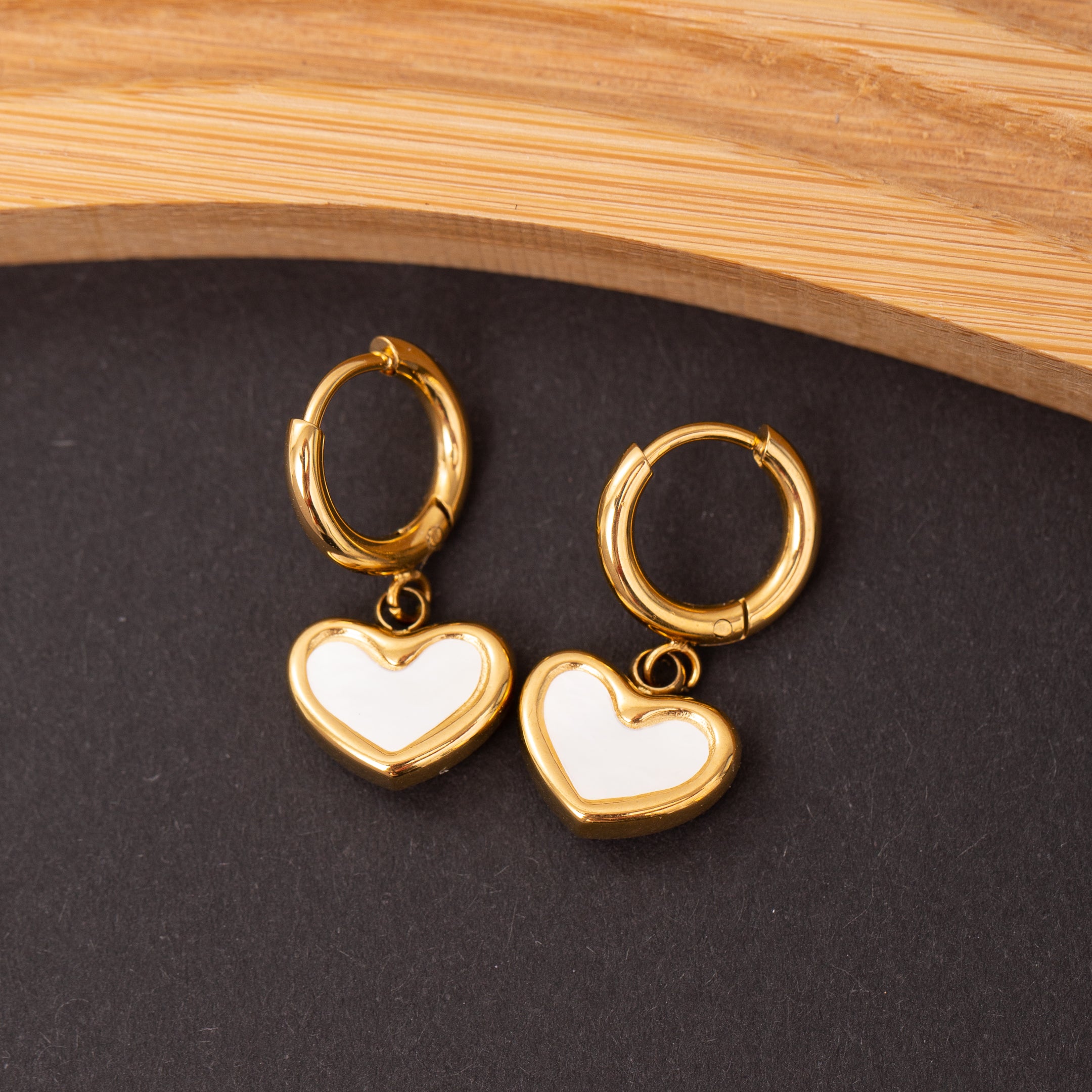 Boucles d'oreilles Essentiel en acier inoxydable