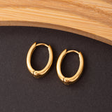 Boucles d'oreilles Essentiel en acier inoxydable