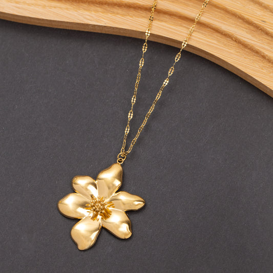 Collier DAHLIA en acier garanti inoxydable