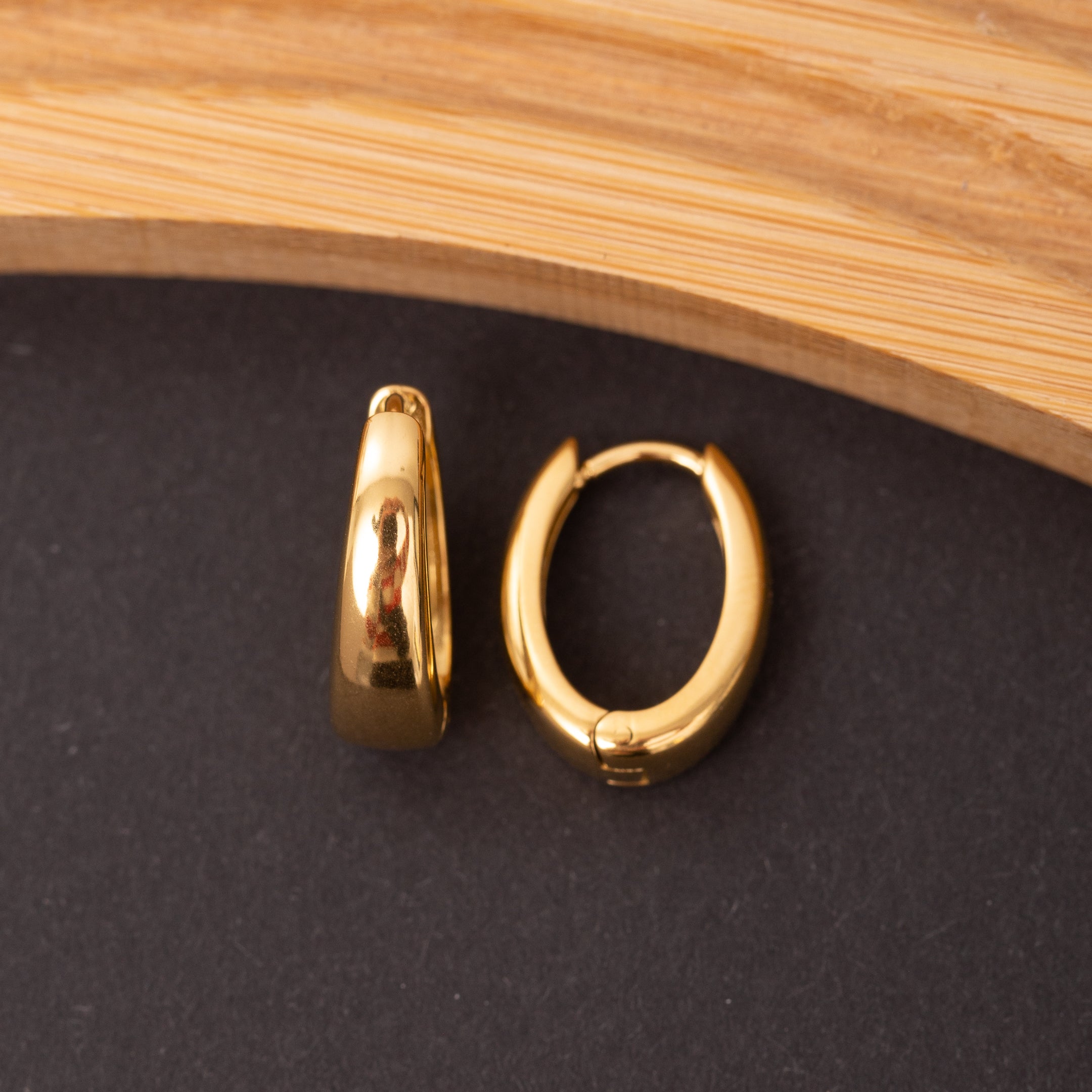 Boucles d'oreilles Essentiel en acier inoxydable