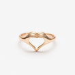 Bague en plaqué or Xuping Xp Tendance