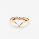 Bague en plaqué or Xuping Xp Tendance