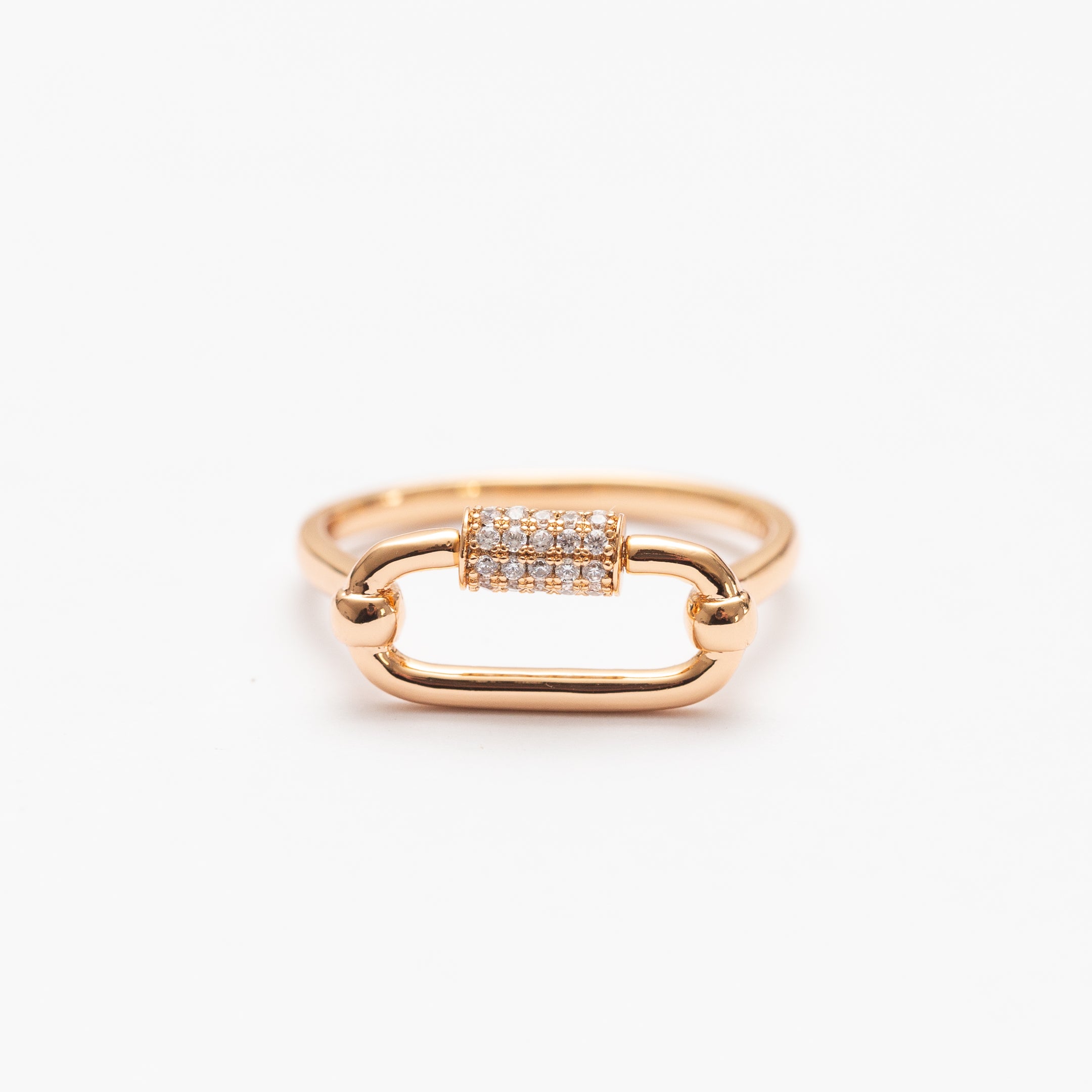 Bague en plaqué or Xuping Xp Tendance
