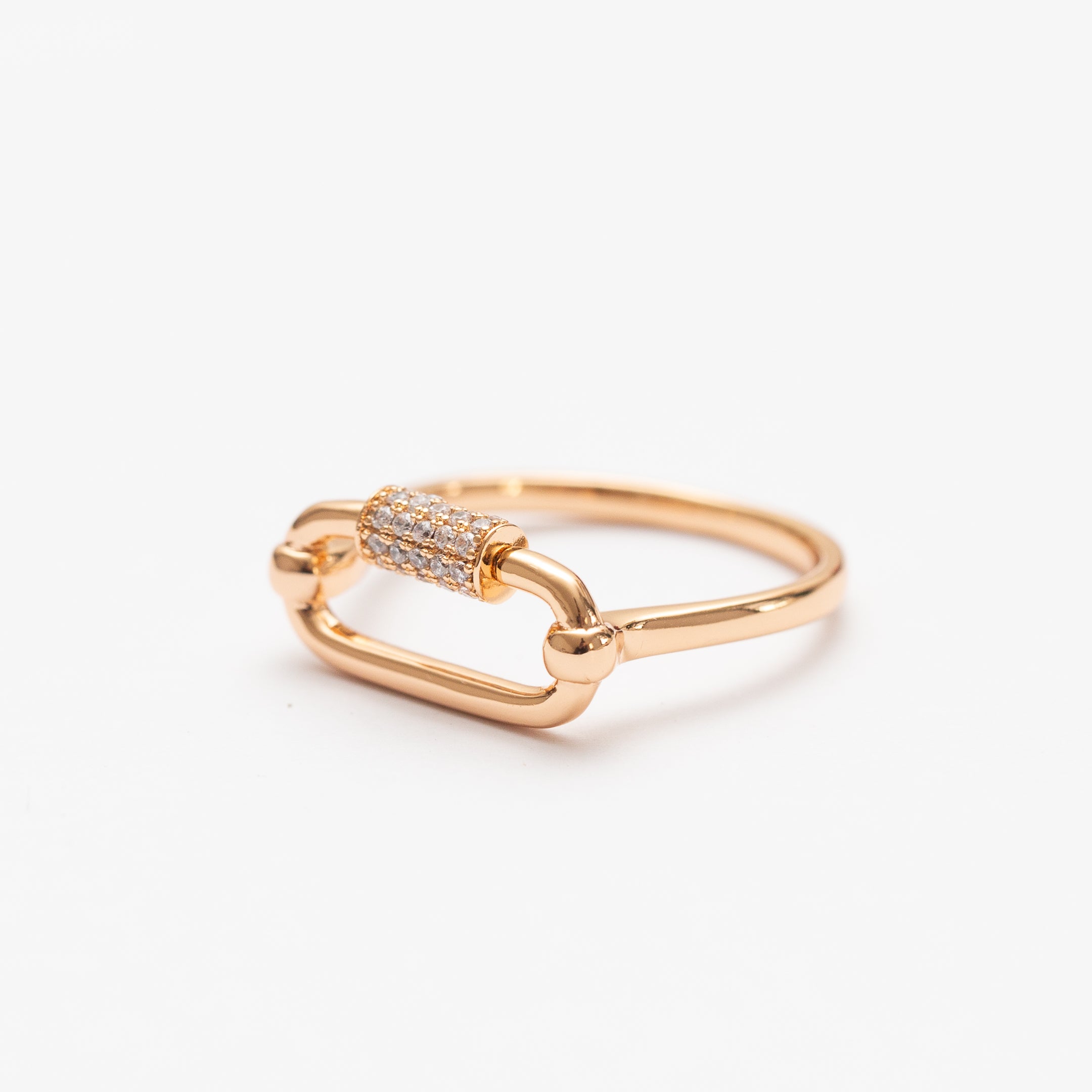 Bague en plaqué or Xuping Xp Tendance