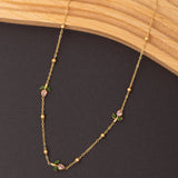 Collier Fleuria en acier inoxydable