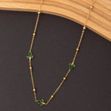 Collier Fleuria en acier inoxydable