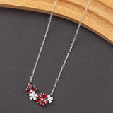 Collier en argent rhodié garantie