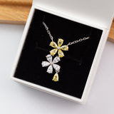 Collier en argent rhodié garantie