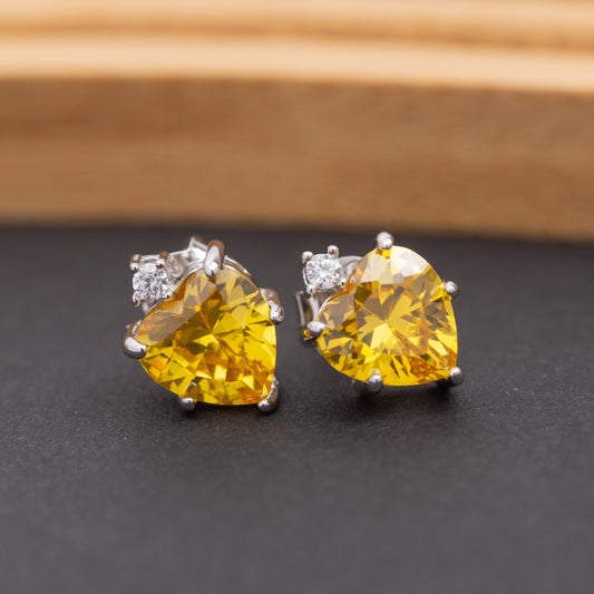 Boucles d’oreilles en argent rhodié garanties