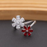 Bague en argent rhodié garantie