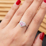 Bague en argent rhodié garantie