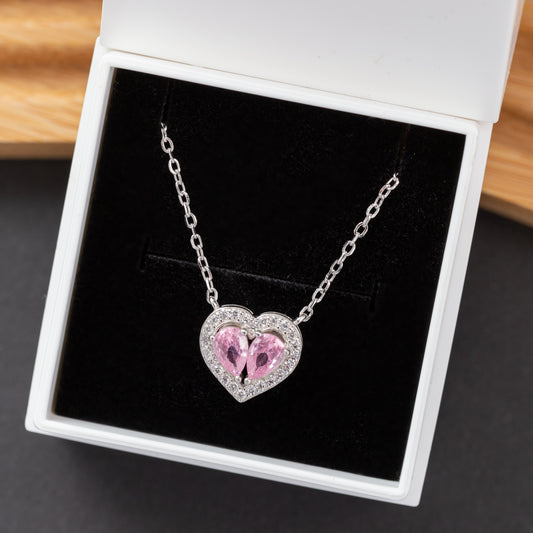 Collier en argent rhodié garantie