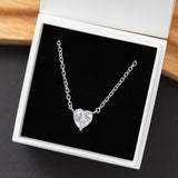 Collier en argent rhodié garanti