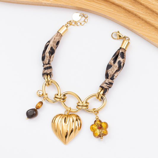 Gourmette SAVANA en acier inoxydable garantie