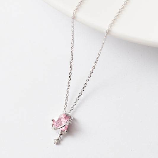 Chaine en argent rhodié tendance
