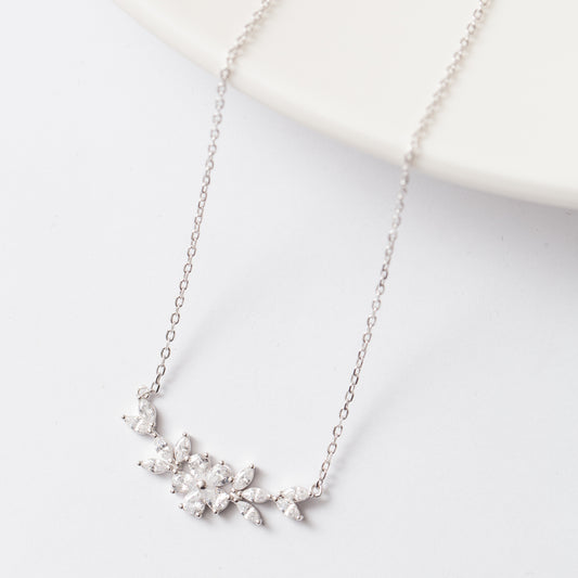 Chaine en argent rhodié tendance