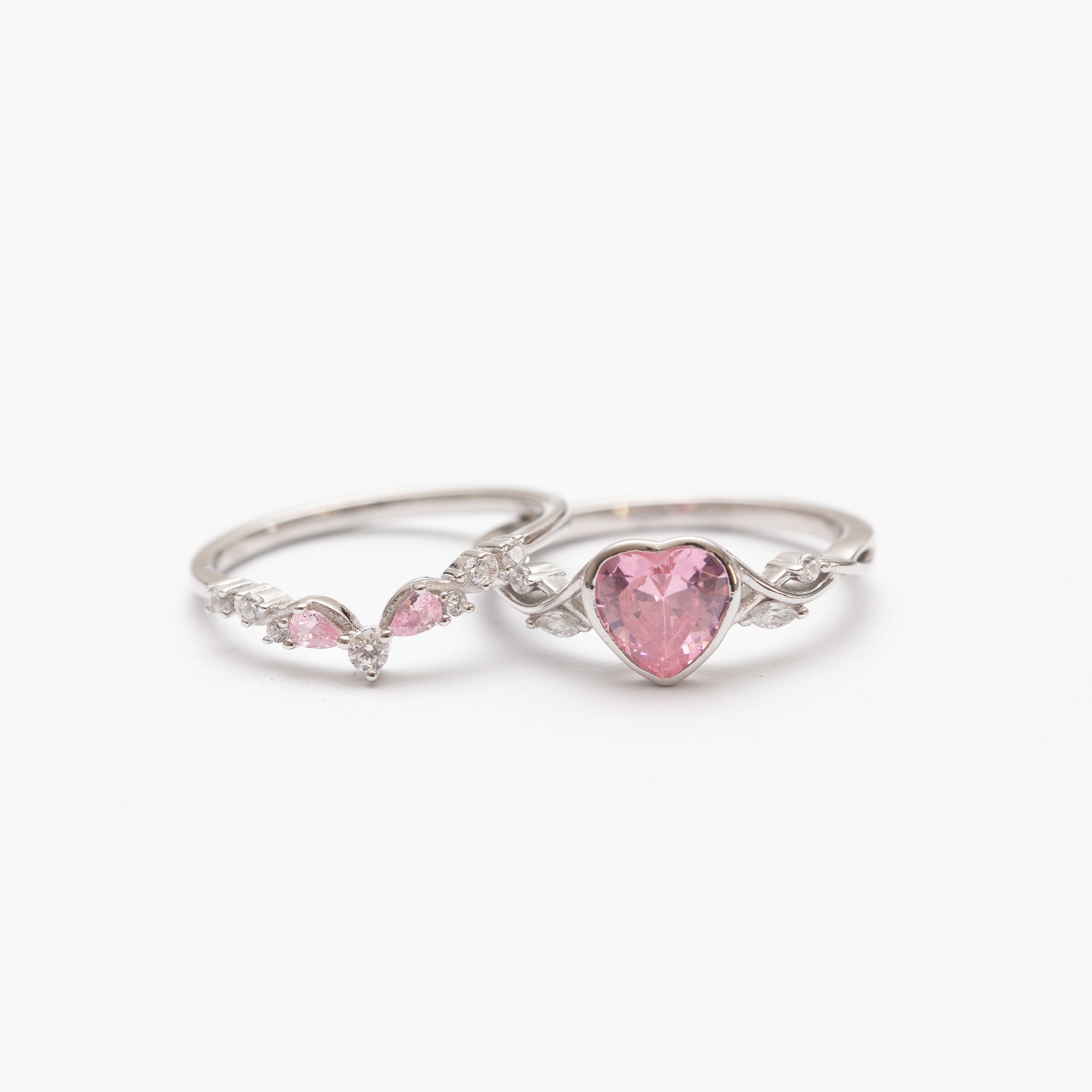 Bagues en argent rhodié tendance