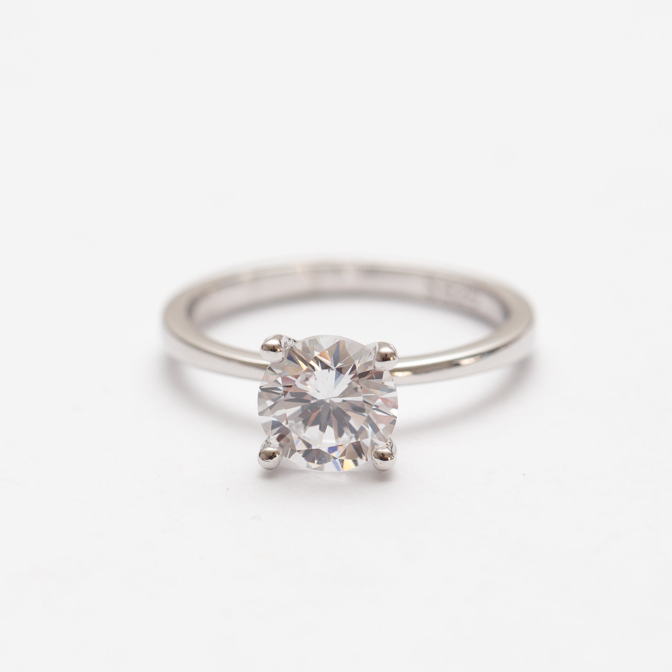 Bagues en argent rhodié tendance