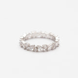 Bagues en argent rhodié tendance