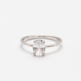 Bagues en argent rhodié tendance