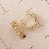 Boucles d'oreilles 14K en Plaqué Or