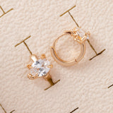 Boucles d'oreilles 18K en Plaqué Or