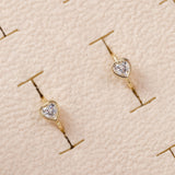 Boucles d'oreilles 14K en Plaqué Or