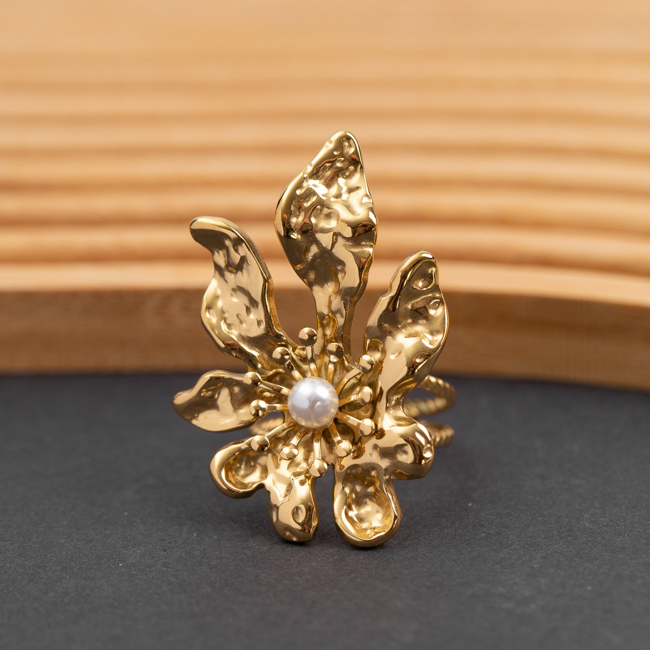 Bague en acier inoxydable garantie