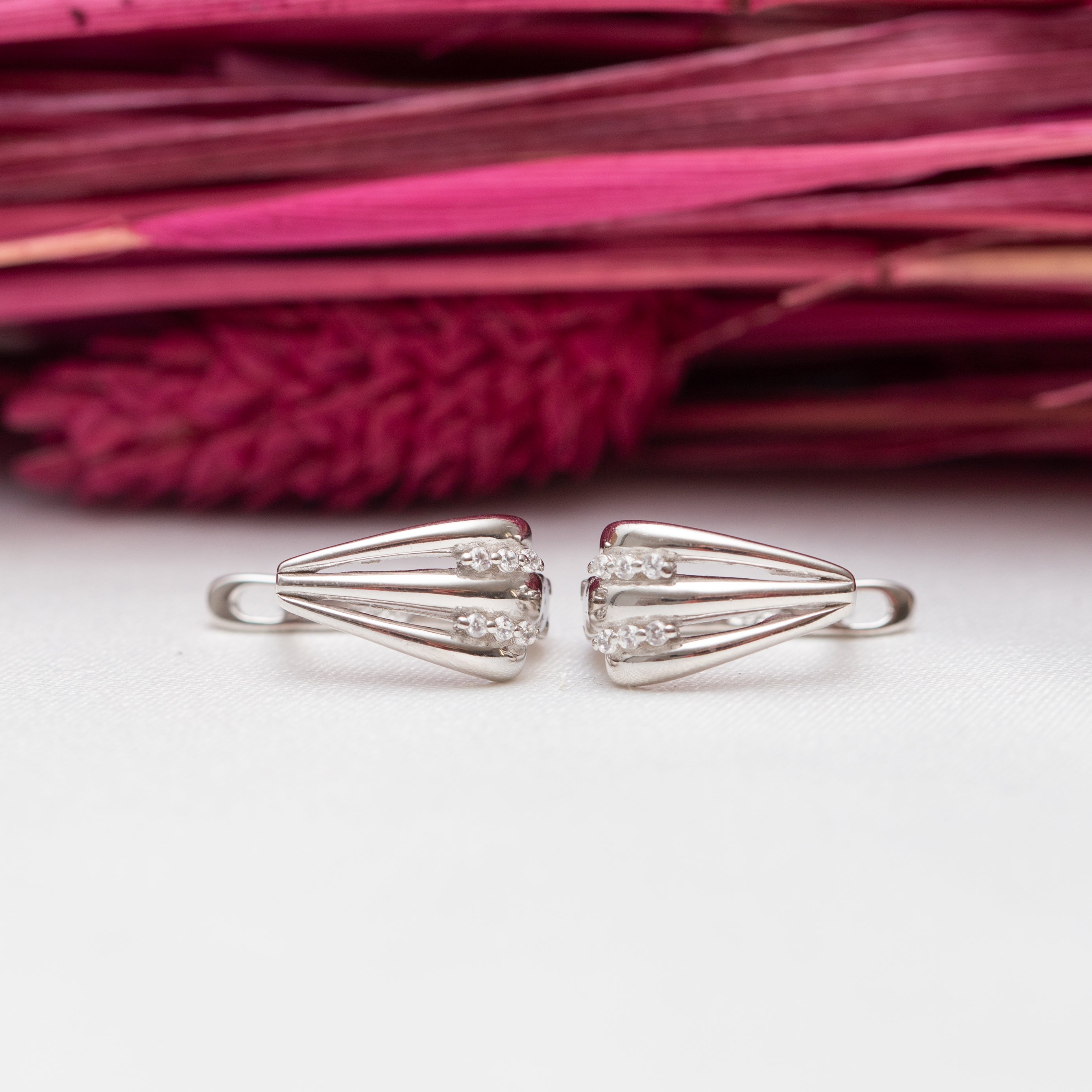 Boucle d'oreille argent Rhodié garanti soldeargent - 40% MC18