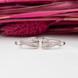 Boucle d'oreille argent Rhodié garanti soldeargent - 40% MC18