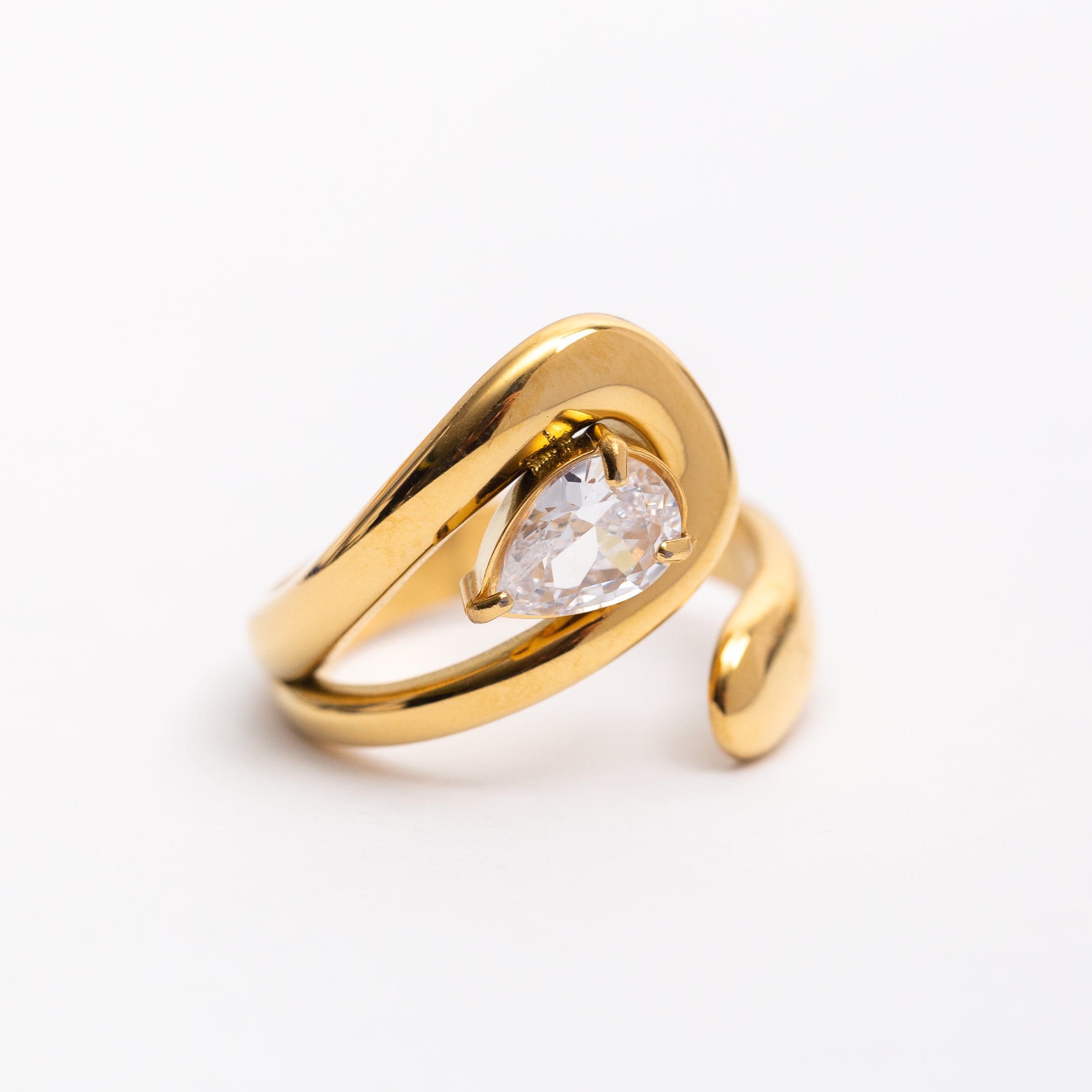 Bague en acier inoxydable garantie - Taille standard