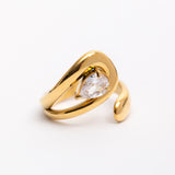 Bague en acier inoxydable garantie - Taille standard
