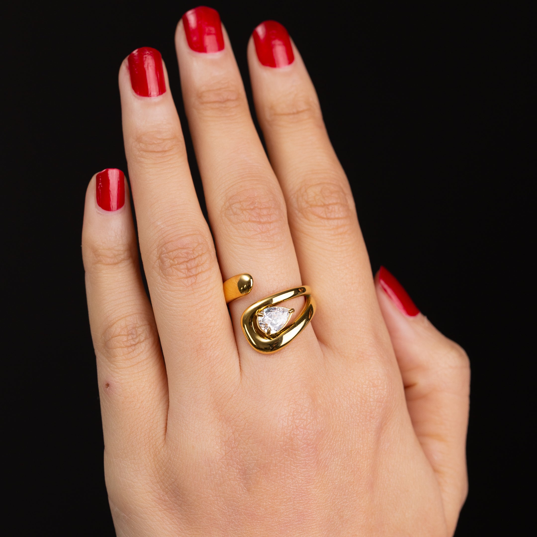 Bague en acier inoxydable garantie - Taille standard