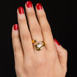 Bague en acier inoxydable garantie - Taille standard