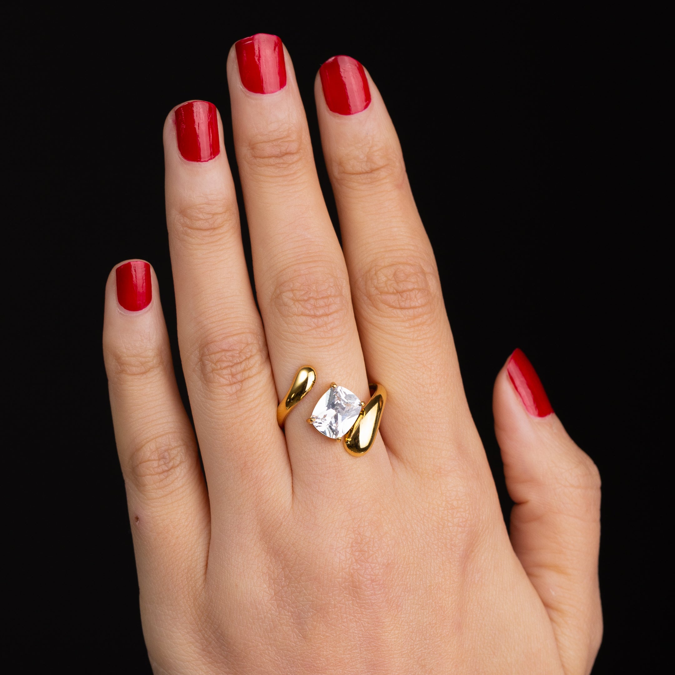 Bague en acier inoxydable garantie - Taille standard