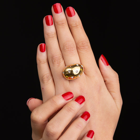 Bague en acier inoxydable garantie - Taille standard