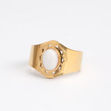 Bague en acier inoxydable garantie - Taille standard